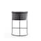 Manhattan Comfort Cosmopolitan Counter Stool in Grey and Black, PK3 3-CS008-GY - alternate 2